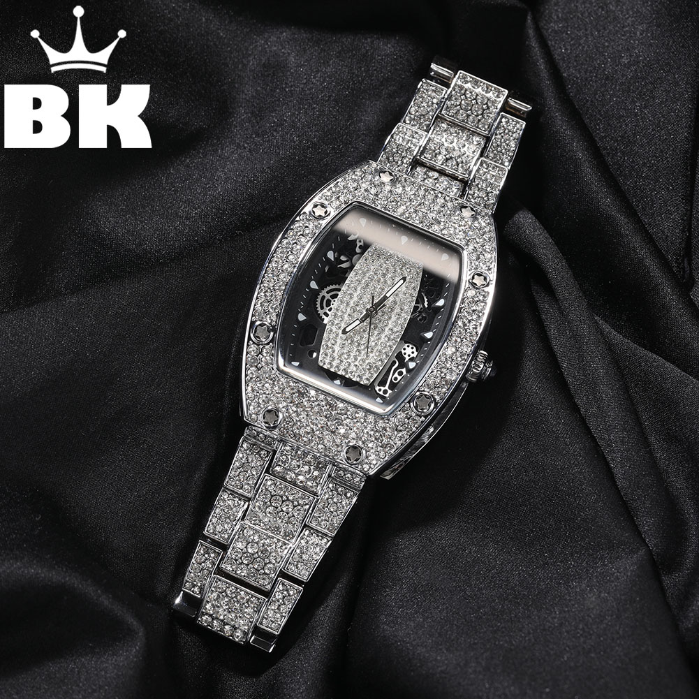 King'S Jewelry Watches - Nowy luksusowy zegarek męski z czarną