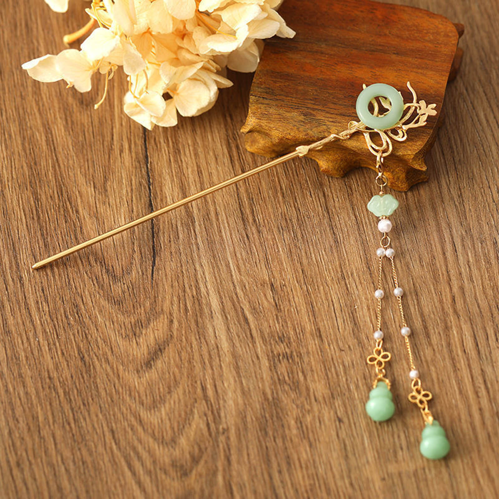 Shop Jewelry & Watches Near Me - Szklana spinka do włosów w stylu