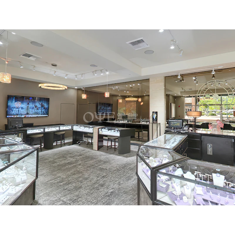 Shop Jewelry & Watches Near Me - Szafka ekspozycyjna na biżuterię szyta na