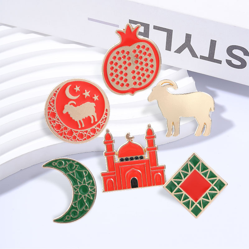 Al Ain Jewelry & Watches Exhibition 2025 - Przypinki emaliowane Eid al-Adha Kultura Islamska