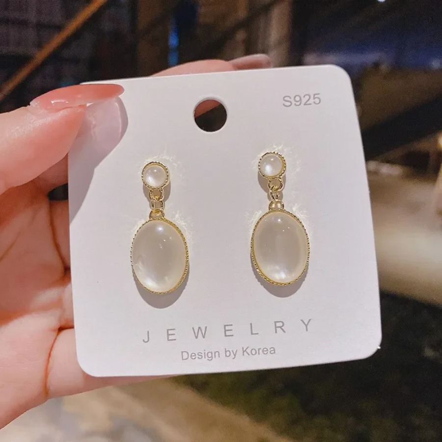 Słodkie Opalowe Kolczyki Wiszą – Opal Earrings Dangle recenzja i cena