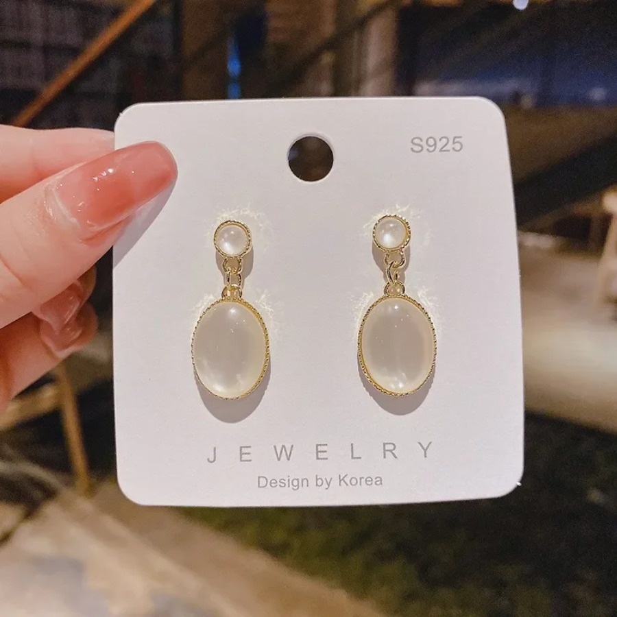 Słodkie Opalowe Kolczyki Wiszą – Opal Earrings Dangle recenzja i cena