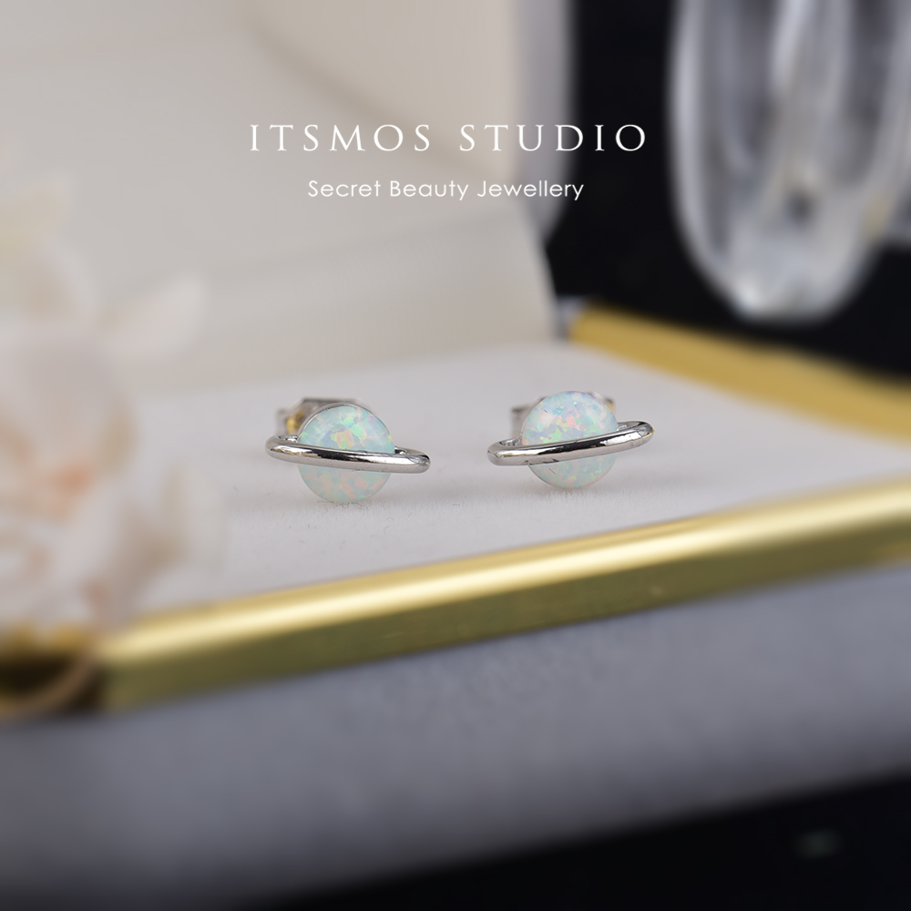 ITSMOS biały ognisty opal cyrk – Opal Earrings Dangle recenzja i cena