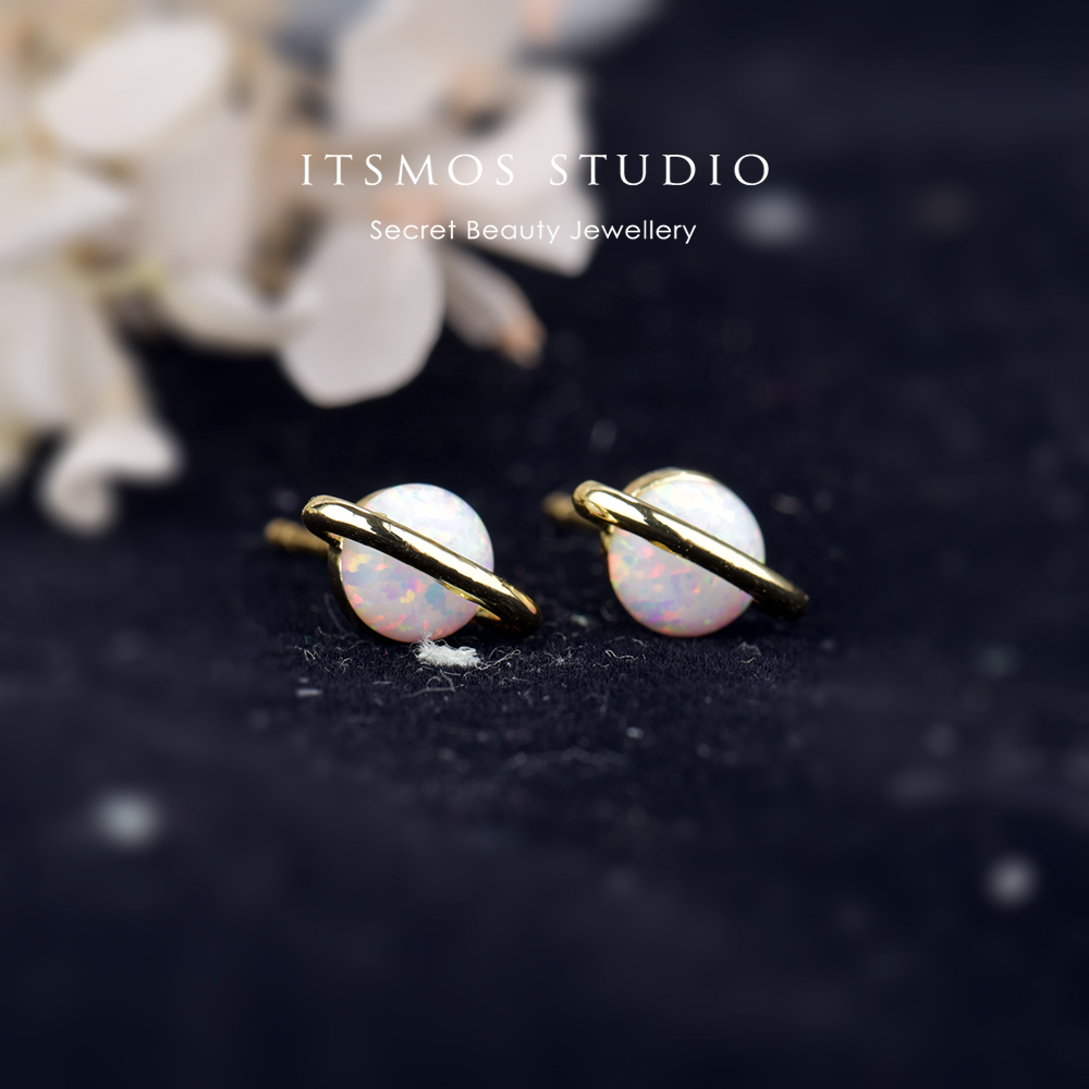 ITSMOS biały ognisty opal cyrk – Opal Earrings Dangle recenzja i cena