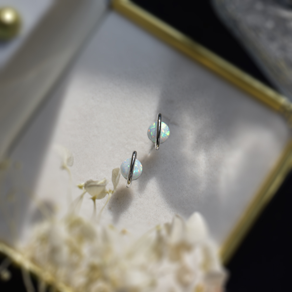 ITSMOS biały ognisty opal cyrk – Opal Earrings Dangle recenzja i cena