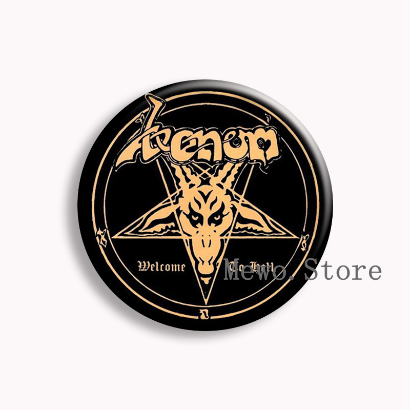 Rock Mayhem Band Soft Button P – Vintage Brooch Pin recenzja i cena