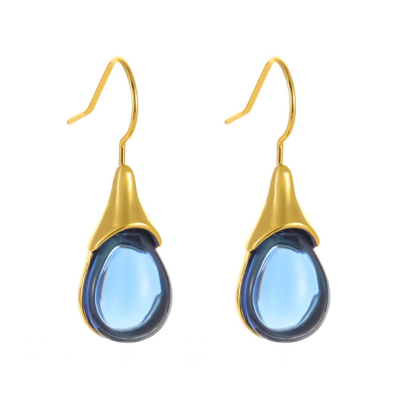Modne damskie kolczyki z kamie – Opal Earrings Dangle recenzja i cena