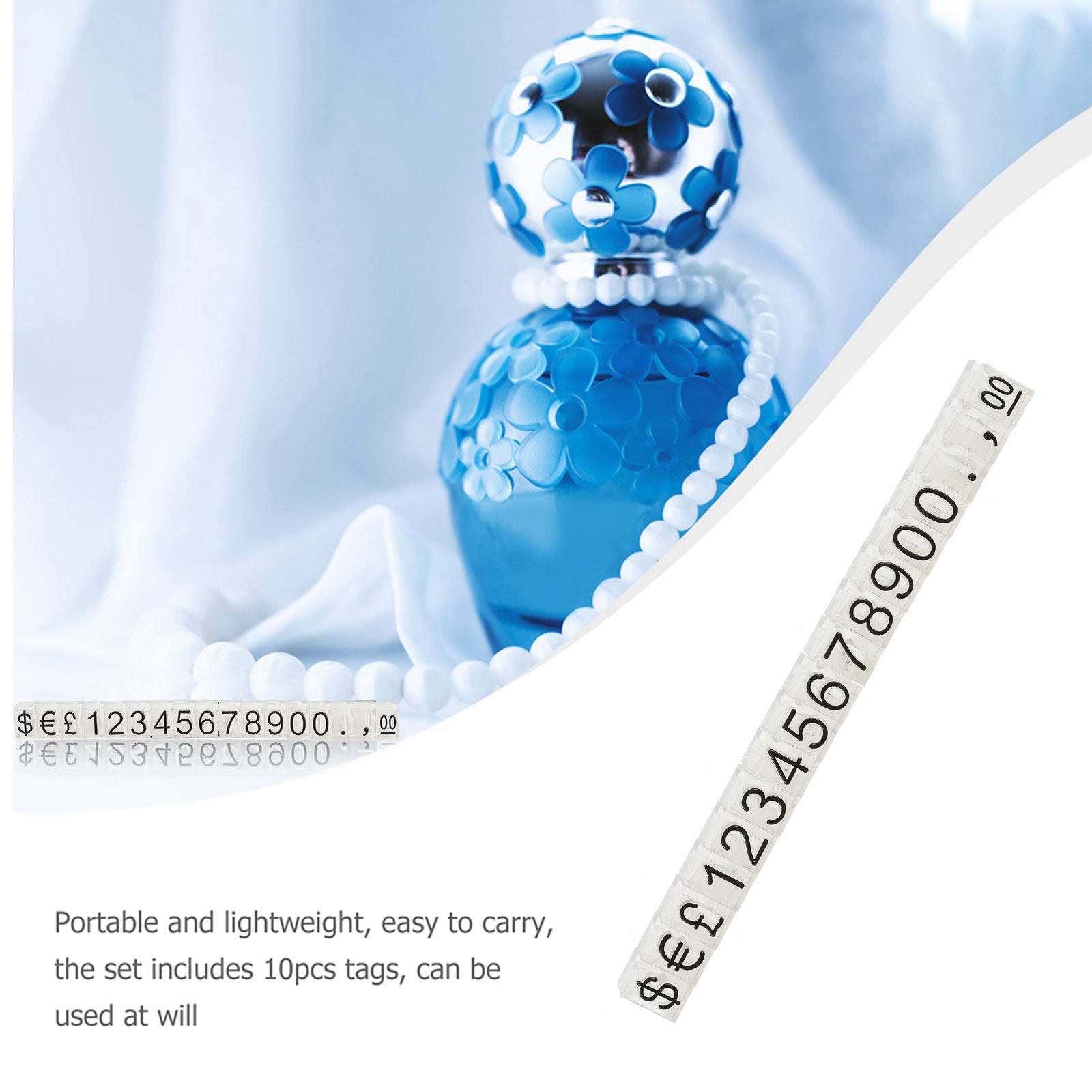 10 szt. Tabliczki z cenami do  – Shop Jewelry & Watches Near Me recenzja i cena