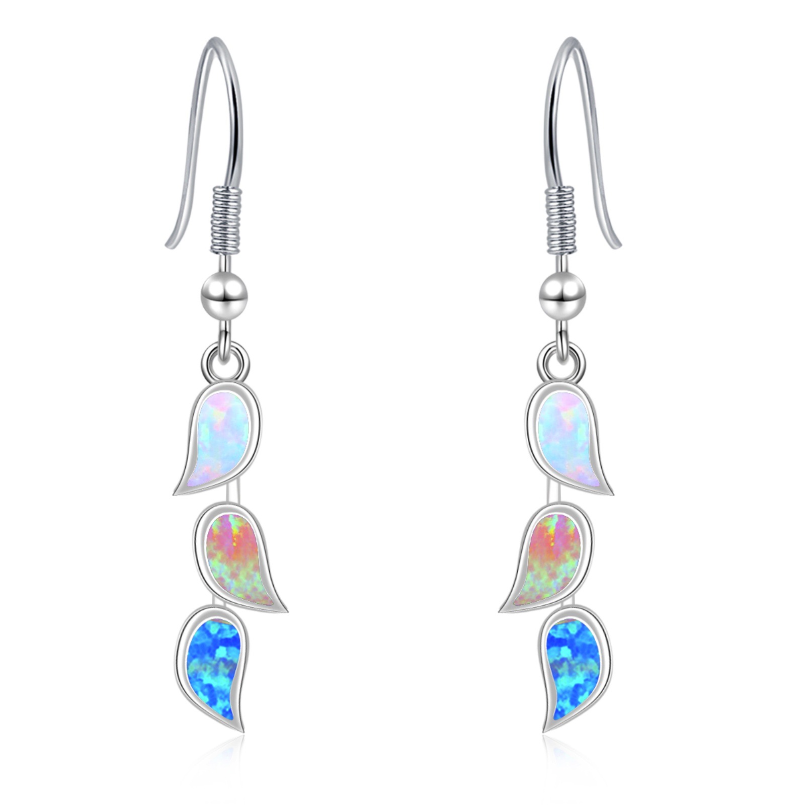 Kolczyki z opalem w kształcie  – Opal Earrings Dangle recenzja i cena