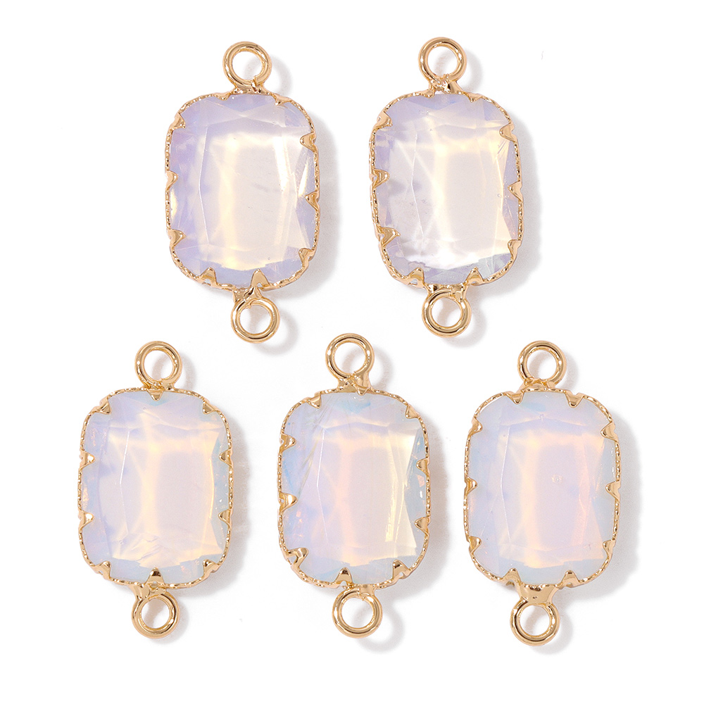 2 szt. Biały opal wisiorki Cha – Opal Earrings Dangle recenzja i cena