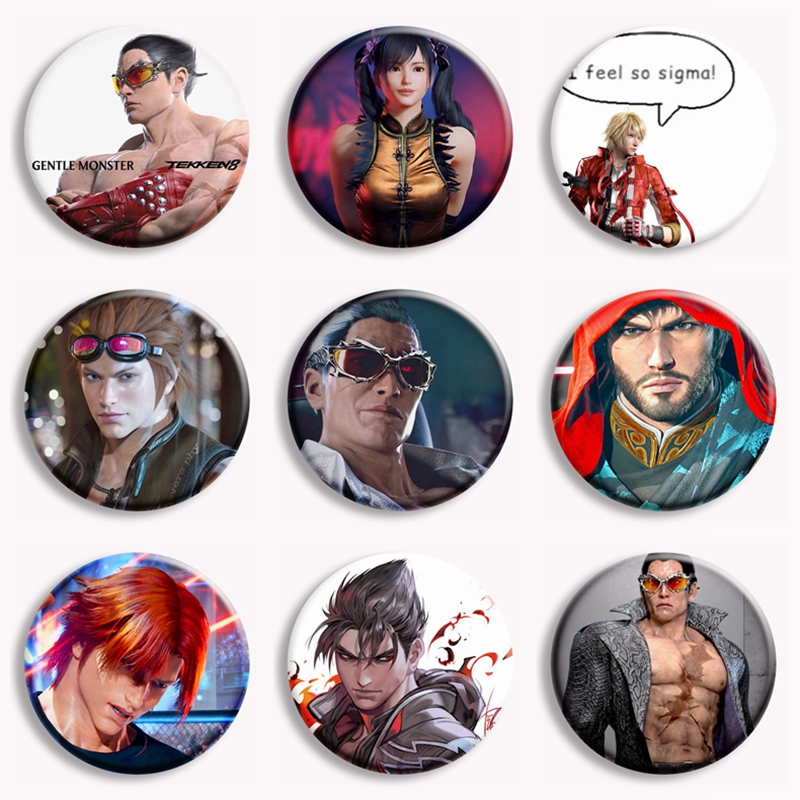 Hot Game Tekken 8 Character An – Vintage Brooch Pin recenzja i cena
