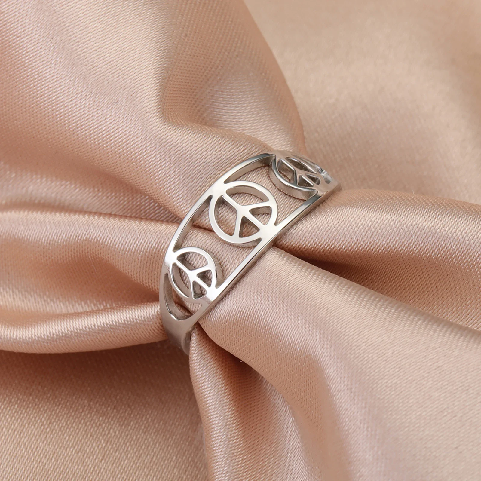 Pierścienie z symbolem pokoju, – Pacific Jewelry & Watches Los Angeles recenzja i cena