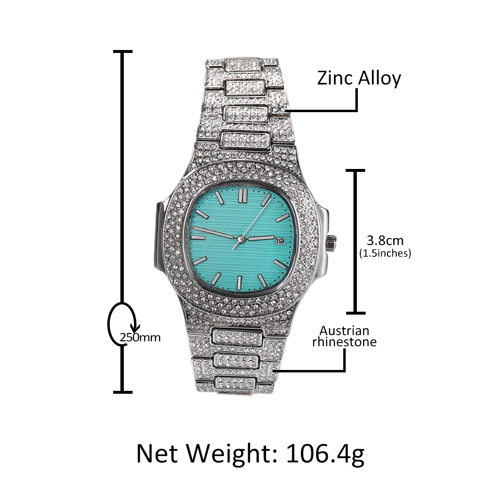 THE BLING KING Tiffani niebies – King'S Jewelry Watches recenzja i cena
