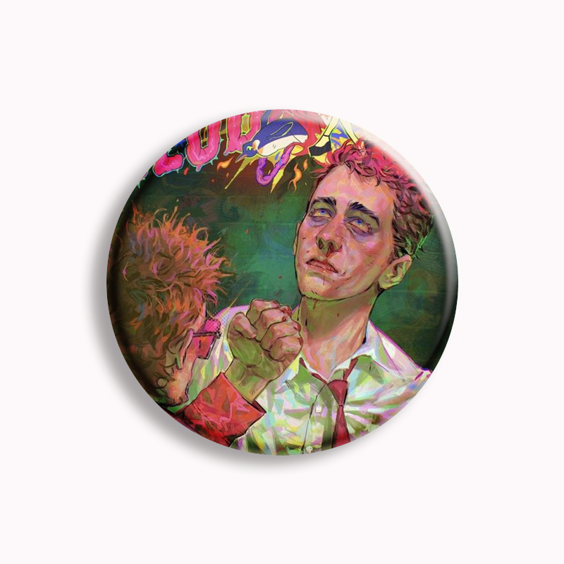 Retro Classic Film Fight Club  – Vintage Brooch Pin recenzja i cena