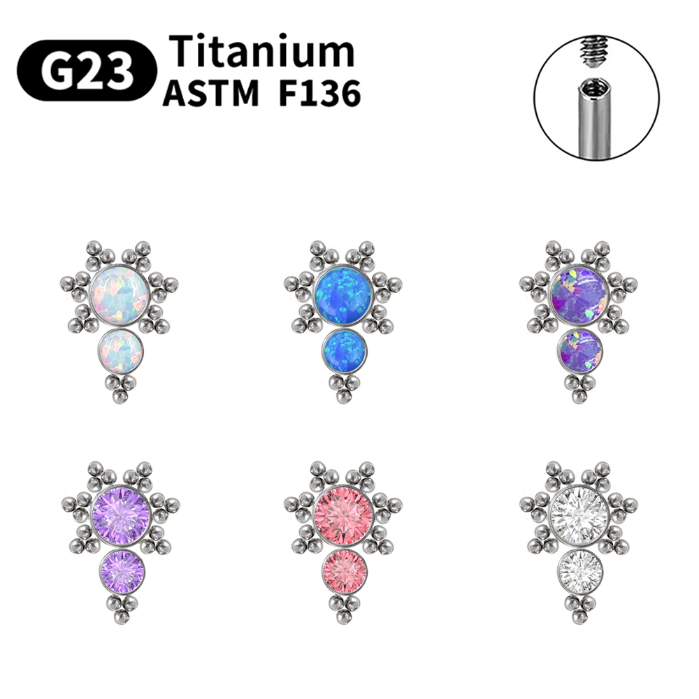 Kolczyki sztyfty z tytanu G23  – Opal Earrings Dangle recenzja i cena