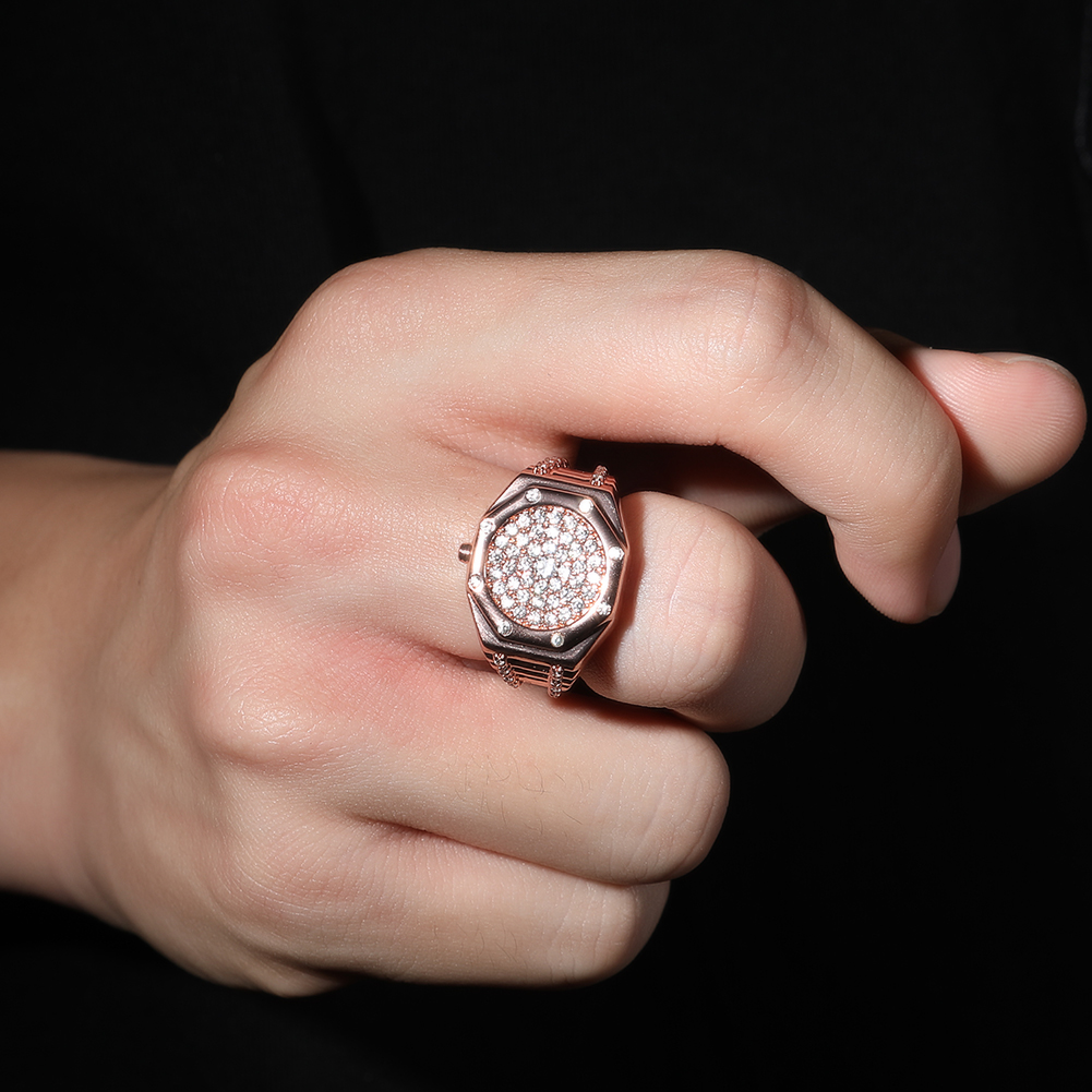 THE BLING KING Geometryczne oś – King'S Jewelry Watches recenzja i cena