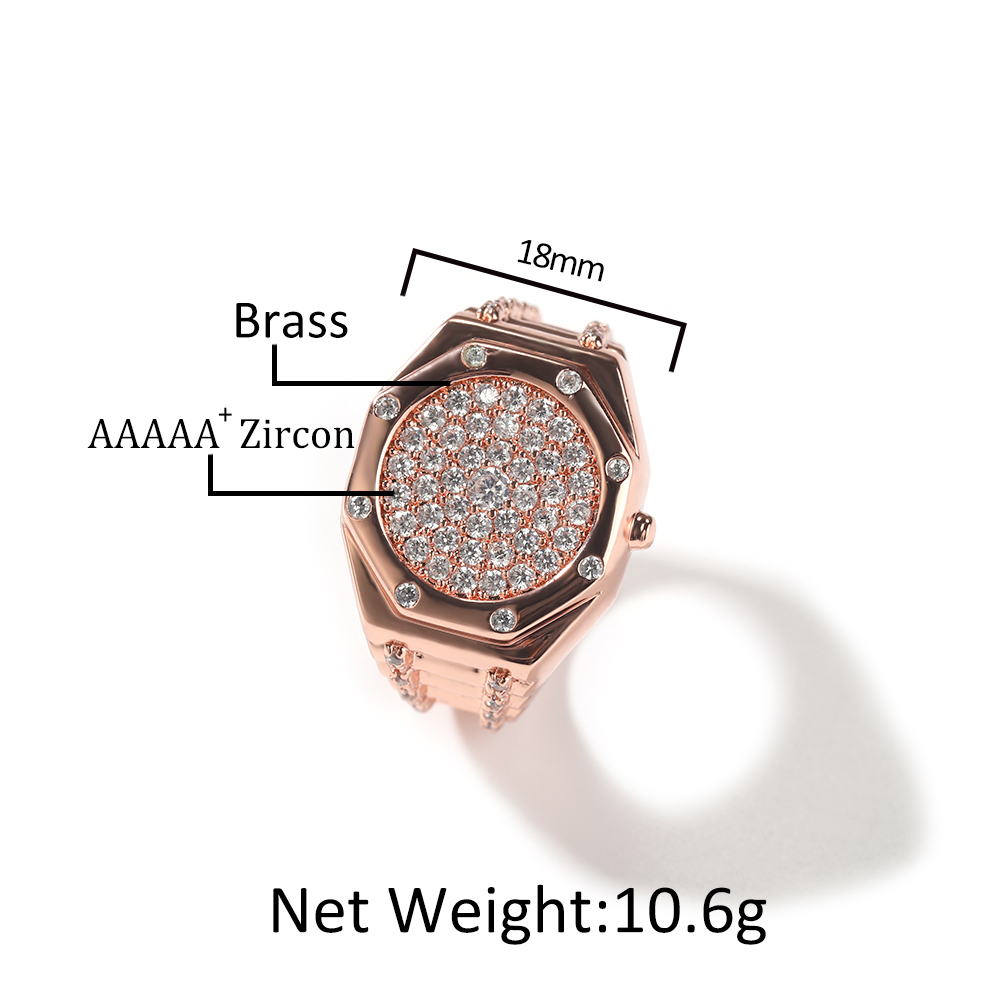 THE BLING KING Geometryczne oś – King'S Jewelry Watches recenzja i cena